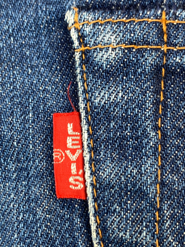 【中古品】【メンズ】 LEVI'S リーバイス 90年1月製造 502XX DENIM PANTS デニムパンツ メンズ ボトムス ジーンズ ジーパン ヴィンテージ 157-261022-em-13-min サイズ：W30L33 カラー：インディゴブルー 万代Net店