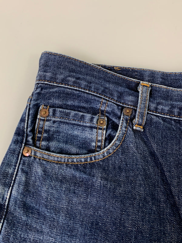 【中古品】【メンズ】 LEVI'S リーバイス 551ZXX 復刻DENIM PANTS デニムパンツ メンズ ボトムス ジーパン ジーンズ ビッグE 157-261016-em-33-min サイズ：W31L36 カラー：インディゴ 万代Net店