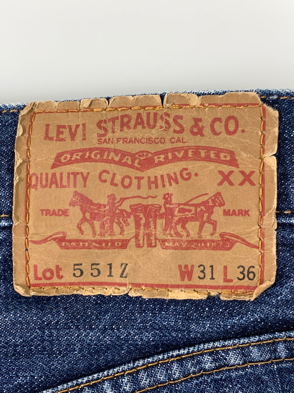 【中古品】【メンズ】 LEVI'S リーバイス 551ZXX 復刻DENIM PANTS デニムパンツ メンズ ボトムス ジーパン ジーンズ ビッグE 157-261016-em-33-min サイズ：W31L36 カラー：インディゴ 万代Net店