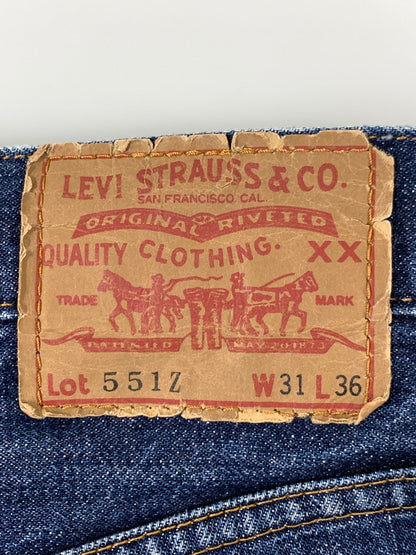【中古品】【メンズ】 LEVI'S リーバイス 551ZXX 復刻DENIM PANTS デニムパンツ メンズ ボトムス ジーパン ジーンズ ビッグE 157-261016-em-33-min サイズ：W31L36 カラー：インディゴ 万代Net店