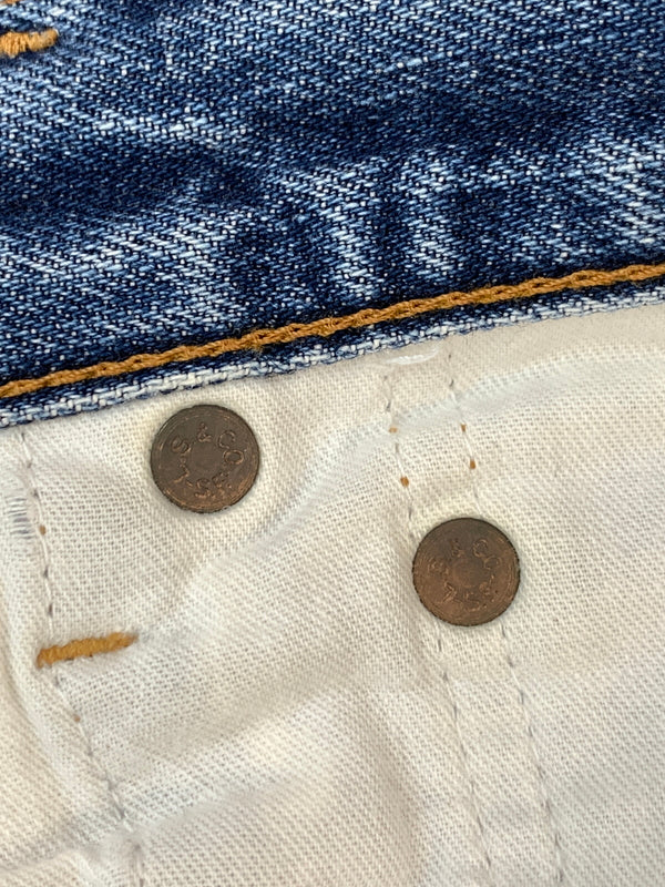 【現状渡し品】【メンズ】 LEVI'S リーバイス 502XX 復刻 DENIM PANTS デニムパンツ メンズ ボトムス ジーパン ジーンズ 157-261022-em-12-min カラー：インディゴブルー 万代Net店