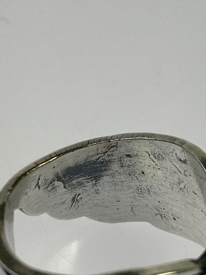 【中古品】【メンズ】 NAVAJO ナバホ族 BO REEVES作 ボー リーブス氏 STERLING STAMP WORK RING スターリング スタンプワーク リング 指輪 191-261021-jt-14-min カラー：シルバー 19号 万代Net店