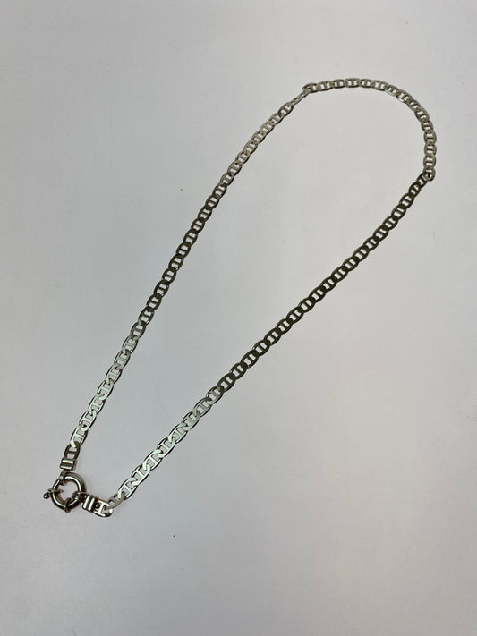 【中古品】【メンズ】 SV925 ANCHOR CHAIN NECKLACE シルバー アンカー チェーン ネックレス アクセサリー 192-261021-jt-19-min カラー：シルバー 万代Net店