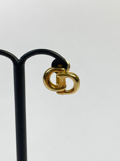 【中古品】【レディース】 CHRISTIAN DIORクリスチャンディオール CD LOGO EARRING ロゴ イヤリング アクセサリー 183-261021-jt-12-min カラー：ゴールド 万代Net店