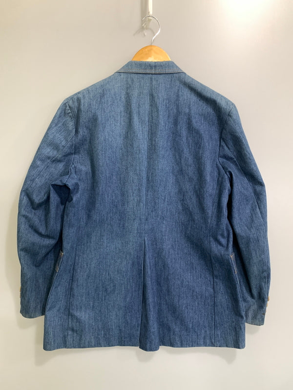【中古品】【メンズ】 LEVI'S リーバイス 70-80S PANATELA TAILORED JACKET 70-80S パナテラ テーラードジャケット アウター デニム 146-261023-hu-06-min サイズ：40S カラー：ブルーインディゴ 万代Net店