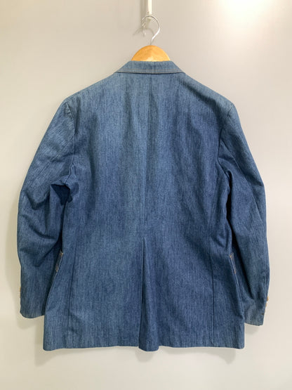 【中古品】【メンズ】 LEVI'S リーバイス 70-80S PANATELA TAILORED JACKET 70-80S パナテラ テーラードジャケット アウター デニム 146-261023-hu-06-min サイズ：40S カラー：ブルーインディゴ 万代Net店