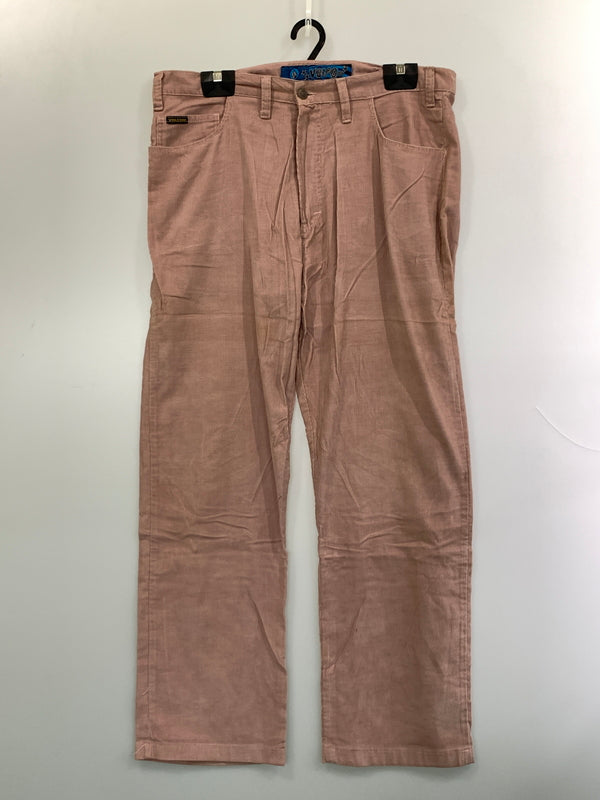 【中古品】【メンズ】 VOLCOM ボルコム 90S CORDUROY PANTS 90年代 コーデュロイ パンツ ヴィンテージ ボトムス コールテン 157-261022-em-11-min サイズ：XLUS カラー：スモーキーピンク 万代Net店