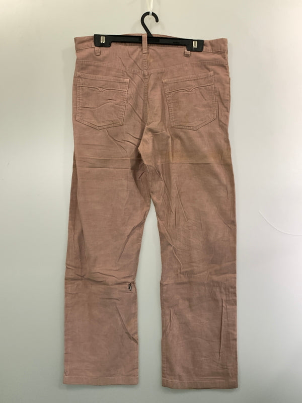 【中古品】【メンズ】 VOLCOM ボルコム 90S CORDUROY PANTS 90年代 コーデュロイ パンツ ヴィンテージ ボトムス コールテン 157-261022-em-11-min サイズ：XLUS カラー：スモーキーピンク 万代Net店