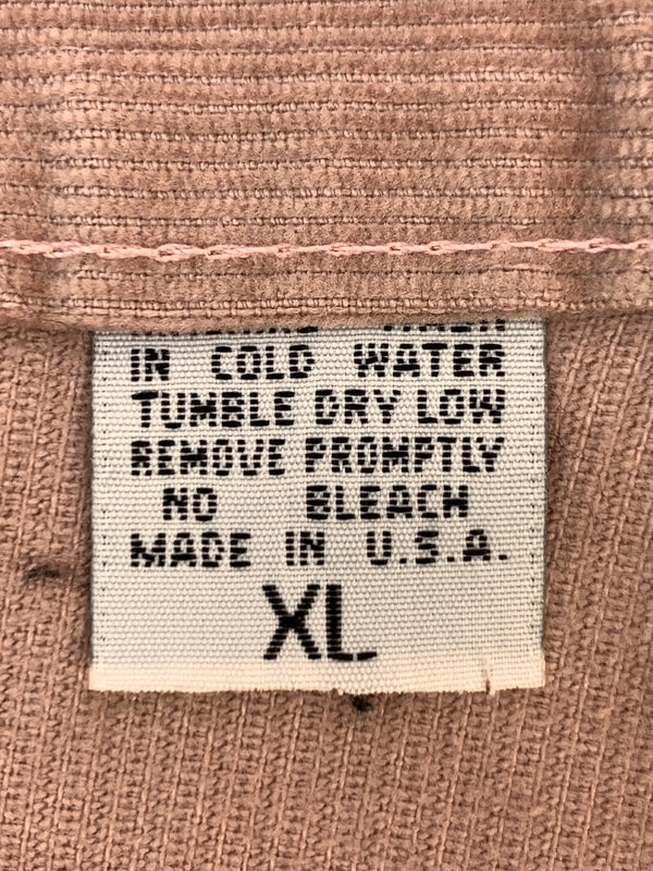 【中古品】【メンズ】 VOLCOM ボルコム 90S CORDUROY PANTS 90年代 コーデュロイ パンツ ヴィンテージ ボトムス コールテン 157-261022-em-11-min サイズ：XLUS カラー：スモーキーピンク 万代Net店