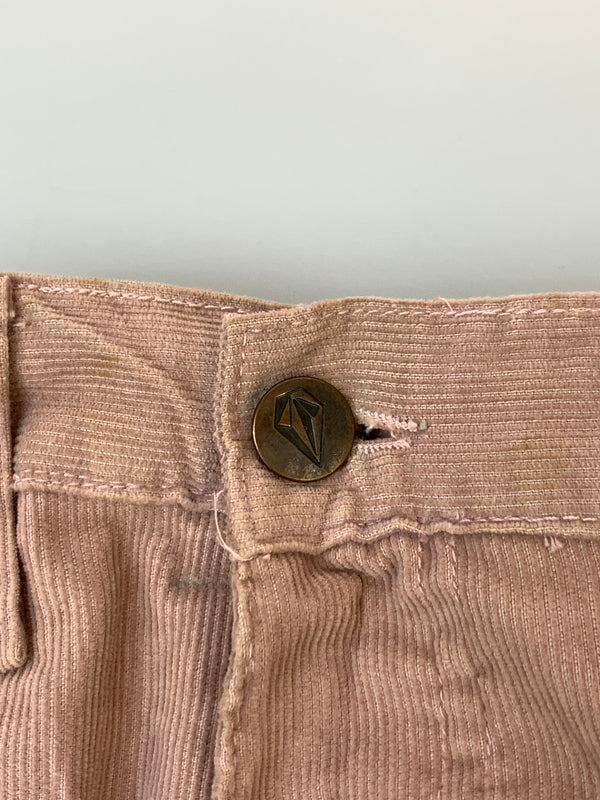 【中古品】【メンズ】 VOLCOM ボルコム 90S CORDUROY PANTS 90年代 コーデュロイ パンツ ヴィンテージ ボトムス コールテン 157-261022-em-11-min サイズ：XLUS カラー：スモーキーピンク 万代Net店
