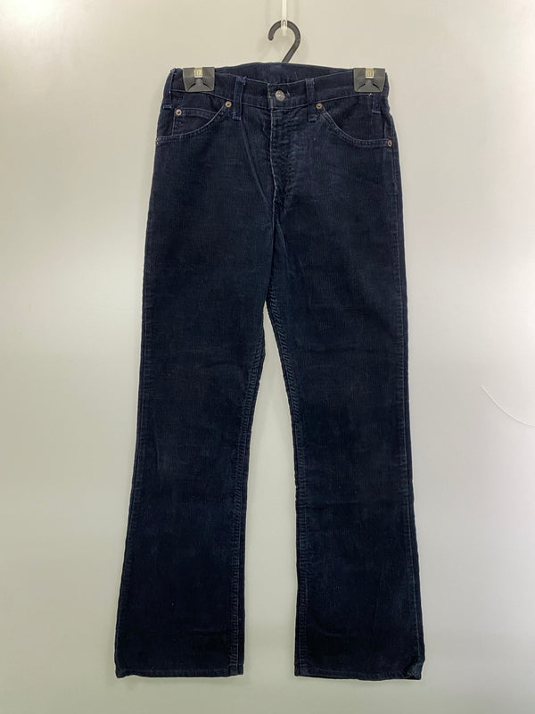 【現状渡し品】【メンズ】 LEVI'S リーバイス 70'S 517-1517 CORDUROY PANTS コーデュロイ パンツ 70年代 ヴィンテージ メンズ ボトムス 157-261016-em-05-min サイズ：W31/L32 カラー：ネイビー 万代Net店