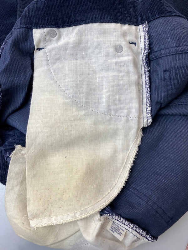 【現状渡し品】【メンズ】 LEVI'S リーバイス 70'S 517-1517 CORDUROY PANTS コーデュロイ パンツ 70年代 ヴィンテージ メンズ ボトムス 157-261016-em-05-min サイズ：W31/L32 カラー：ネイビー 万代Net店