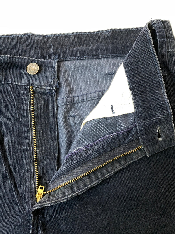 【現状渡し品】【メンズ】 LEVI'S リーバイス 70'S 517-1517 CORDUROY PANTS コーデュロイ パンツ 70年代 ヴィンテージ メンズ ボトムス 157-261016-em-05-min サイズ：W31/L32 カラー：ネイビー 万代Net店