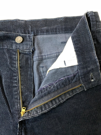 【現状渡し品】【メンズ】 LEVI'S リーバイス 70'S 517-1517 CORDUROY PANTS コーデュロイ パンツ 70年代 ヴィンテージ メンズ ボトムス 157-261016-em-05-min サイズ：W31/L32 カラー：ネイビー 万代Net店