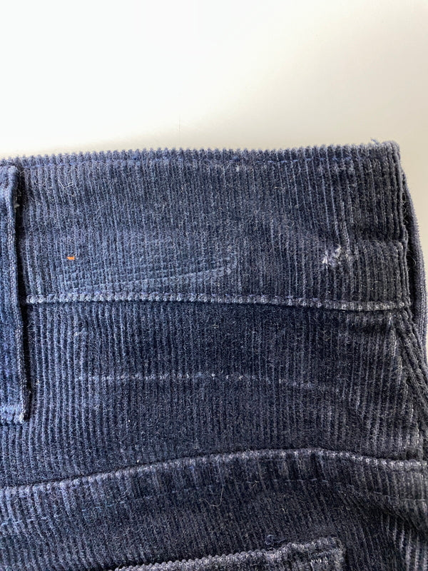 【現状渡し品】【メンズ】 LEVI'S リーバイス 70'S 517-1517 CORDUROY PANTS コーデュロイ パンツ 70年代 ヴィンテージ メンズ ボトムス 157-261016-em-05-min サイズ：W31/L32 カラー：ネイビー 万代Net店