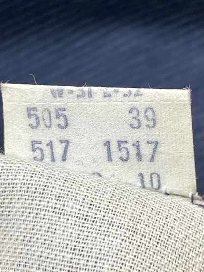 【現状渡し品】【メンズ】 LEVI'S リーバイス 70'S 517-1517 CORDUROY PANTS コーデュロイ パンツ 70年代 ヴィンテージ メンズ ボトムス 157-261016-em-05-min サイズ：W31/L32 カラー：ネイビー 万代Net店