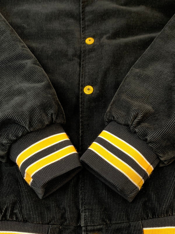 【中古品】【メンズ】 LEVI'S リーバイス JUST FOR FUN LOGO CORDUROY JACKET ジャスト フォー ファン ロゴ コーデュロイ ジャケット メンズ アウター 上着 146-261020-em-77-min サイズ：L カラー：ブラック 万代Net店