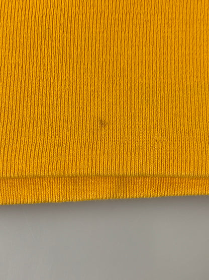 【中古品】【メンズ】 CHAMPION チャンピオン 70's REVERSE WEAVE HOODIE 70年代 リバースウィーブ フーディー パーカー 単色タグ トップス 146-261020-yn-02-min サイズ：L カラー：イエロー 万代Net店