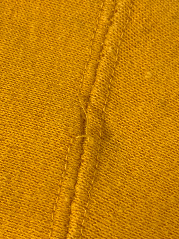 【中古品】【メンズ】 CHAMPION チャンピオン 70's REVERSE WEAVE HOODIE 70年代 リバースウィーブ フーディー パーカー 単色タグ トップス 146-261020-yn-02-min サイズ：L カラー：イエロー 万代Net店
