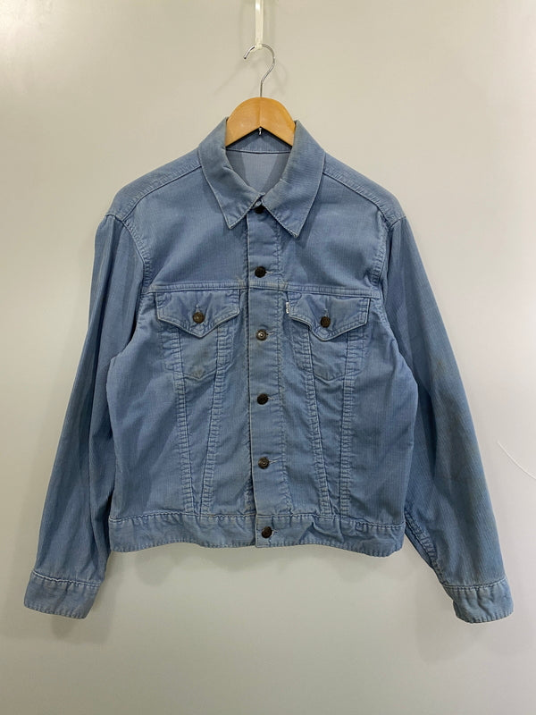 【中古品】【メンズ】 LEVI'S リーバイス BIG E CORDUROY JACKET 90'S 60'S復刻 コーデュロイ ジャケット 90年代 ヴィンテージ メンズ トップス 146-261015-em-35-min カラー：ライトブルー 万代Net店