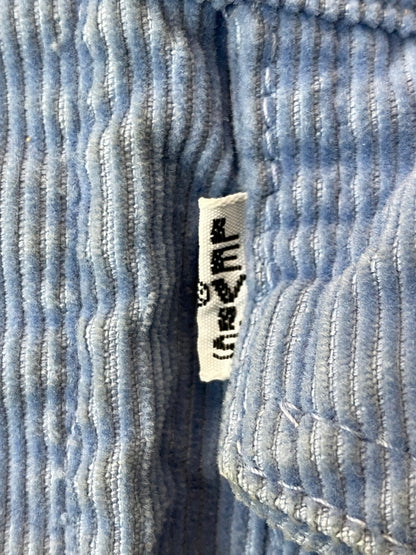 【中古品】【メンズ】 LEVI'S リーバイス BIG E CORDUROY JACKET 90'S 60'S復刻 コーデュロイ ジャケット 90年代 ヴィンテージ メンズ トップス 146-261015-em-35-min カラー：ライトブルー 万代Net店