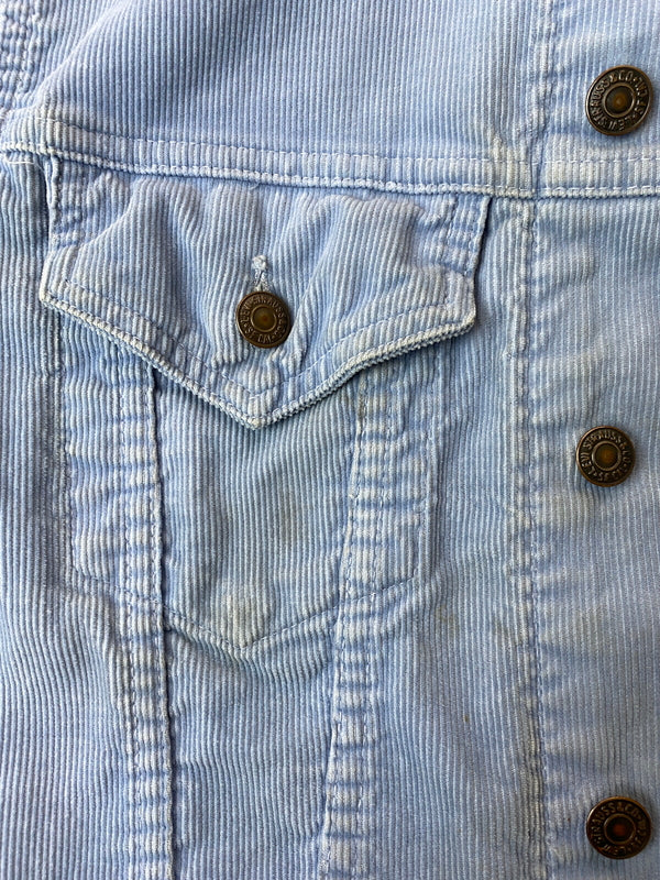 【中古品】【メンズ】 LEVI'S リーバイス BIG E CORDUROY JACKET 90'S 60'S復刻 コーデュロイ ジャケット 90年代 ヴィンテージ メンズ トップス 146-261015-em-35-min カラー：ライトブルー 万代Net店