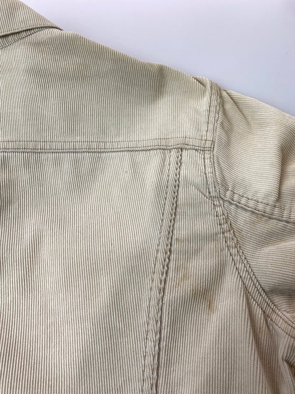 【中古品】【メンズ】 LEVI'S リーバイス BIG E CORDUROY JACKET 90'S 60'S復刻 ビッグE コーデュロイ ジャケット 90年代 ヴィンテージ メンズ アウター 146-261015-em-34-min カラー：ベージュ 万代Net店