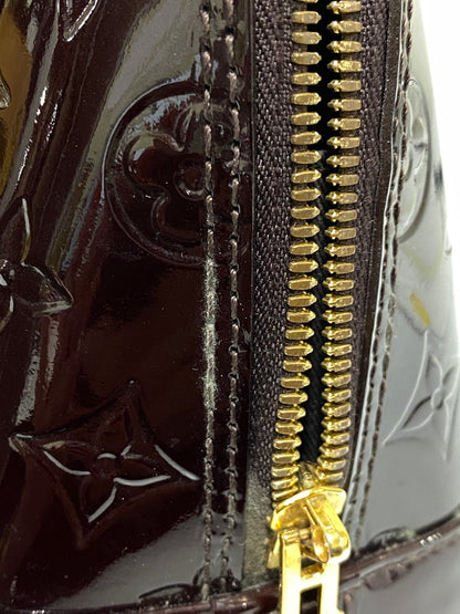 【中古品】【レディース】 LOUIS VUITTON ルイ・ヴィトン M91678 モノグラム・ヴェルニ アルマBB バッグ カバン 179-261021-jt-38-min カラー：ブラウン 万代Net店