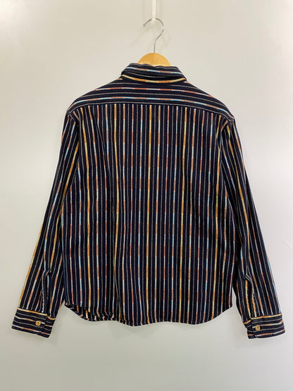 【中古品】【メンズ】 TENDERLOIN テンダーロイン T-NATIVE SHT ネイティブ 長袖シャツ メンズ トップス 146-261020-em-24-min サイズ：XS カラー：ネイビー系」 万代Net店