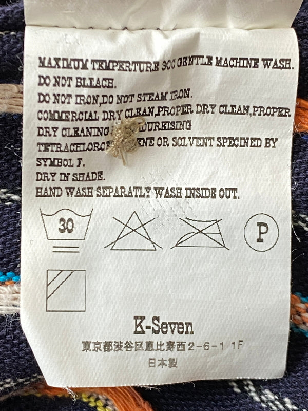【中古品】【メンズ】 TENDERLOIN テンダーロイン T-NATIVE SHT ネイティブ 長袖シャツ メンズ トップス 146-261020-em-24-min サイズ：XS カラー：ネイビー系」 万代Net店