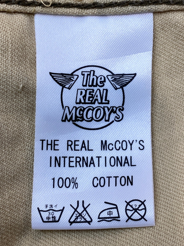 【中古品】【メンズ】 THE REAL MCCOY'S ザリアルマッコイズ GOLDEN TIGER CAMO SHIRT ゴールデン タイガー カモ シャツ メンズ 長袖シャツ トップス コットン 145-261020-em-57-min サイズ：L-R カラー：カーキ系 万代Net店