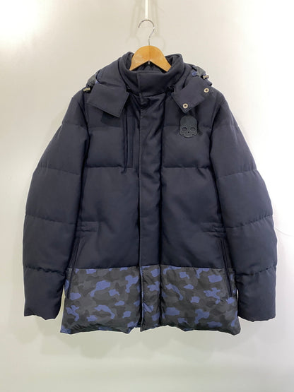 【中古品】【メンズ】 HYDROGEN ハイドロゲン DOWN JACKET ダウンジャケット メンズ アウター 防寒 上着 142-261020-em-53-min サイズ：50 カラー：ネイビー 万代Net店