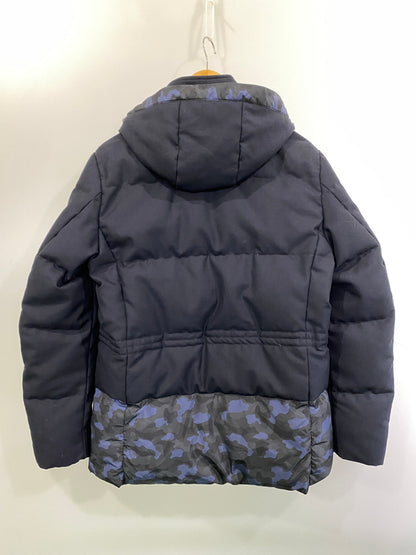 【中古品】【メンズ】 HYDROGEN ハイドロゲン DOWN JACKET ダウンジャケット メンズ アウター 防寒 上着 142-261020-em-53-min サイズ：50 カラー：ネイビー 万代Net店