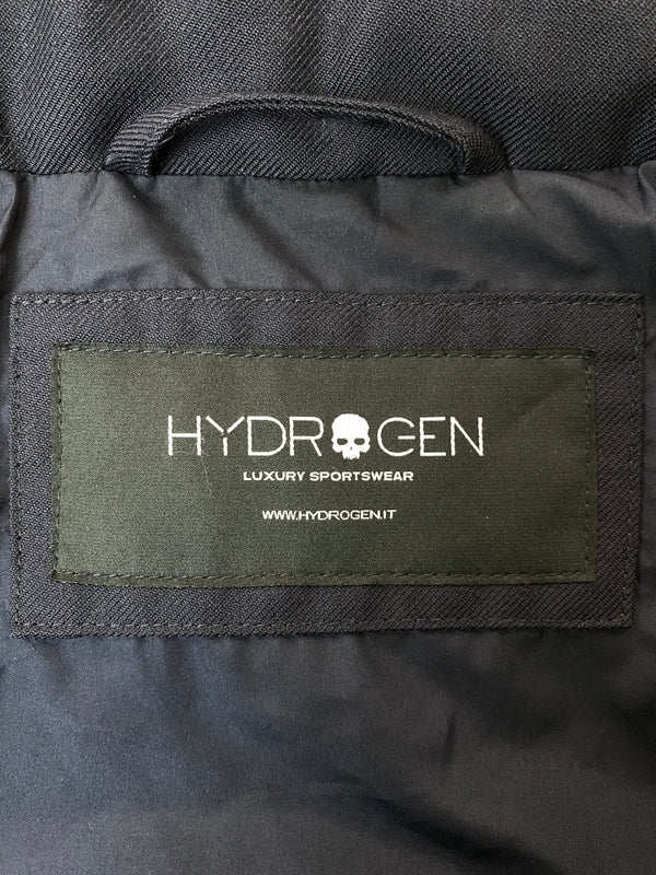 【中古品】【メンズ】 HYDROGEN ハイドロゲン DOWN JACKET ダウンジャケット メンズ アウター 防寒 上着 142-261020-em-53-min サイズ：50 カラー：ネイビー 万代Net店
