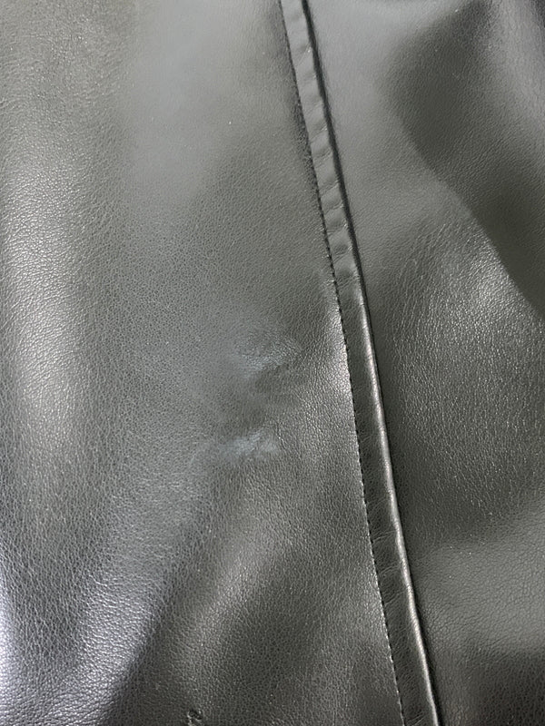 【中古品】【メンズ】 SECRET シークレット STAR JACKET スター ジャケット メンズ アウター 星柄刺繍 ラインストーンロゴ レザージャケット 142-261016-em-28-min サイズ：L カラー：ブラック 万代Net店