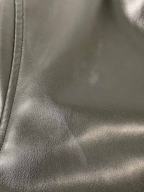 【中古品】【メンズ】 SECRET シークレット STAR JACKET スター ジャケット メンズ アウター 星柄刺繍 ラインストーンロゴ レザージャケット 142-261016-em-28-min サイズ：L カラー：ブラック 万代Net店