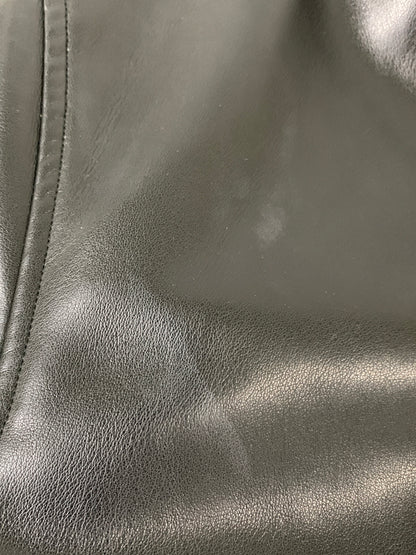 【中古品】【メンズ】 SECRET シークレット STAR JACKET スター ジャケット メンズ アウター 星柄刺繍 ラインストーンロゴ レザージャケット 142-261016-em-28-min サイズ：L カラー：ブラック 万代Net店