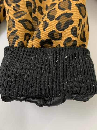 【中古品】【メンズ】 BLACK EYE PATCH ブラック アイ パッチ LEOPARD JACKET レオパード ジャケット メンズ アウターフルジップ 上着 142-261016-em-30-min サイズ：L カラー：ブラウン系 万代Net店
