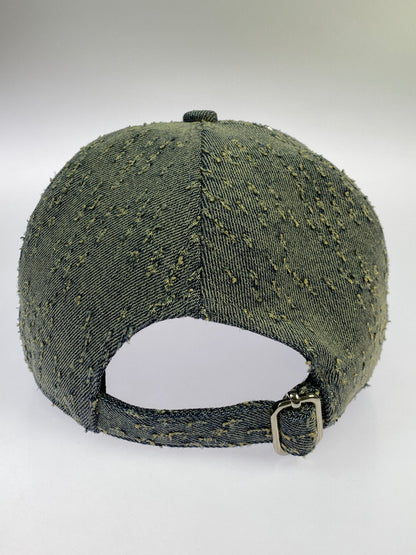 【現状渡し品】【メンズ/レディース】 GUAPI グアピ VINTAGE BLUE CROSS CAP ヴィンテージ ブルークロス キャップ 帽子 ファッション 185-261025-em-01-min サイズ：FREE カラー：インディゴ 万代Net店