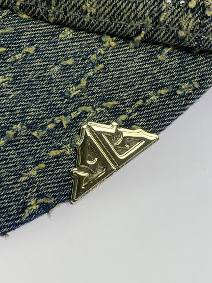 【現状渡し品】【メンズ/レディース】 GUAPI グアピ VINTAGE BLUE CROSS CAP ヴィンテージ ブルークロス キャップ 帽子 ファッション 185-261025-em-01-min サイズ：FREE カラー：インディゴ 万代Net店