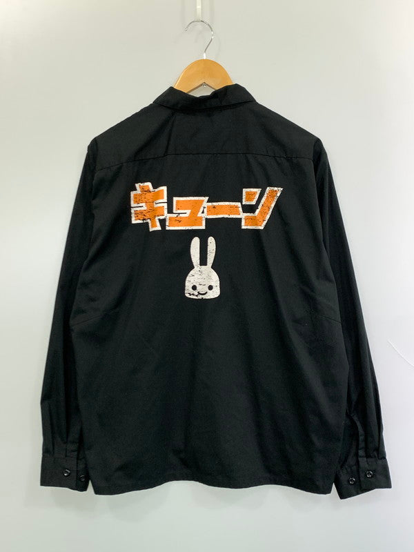 【中古品】【メンズ】 CUNE キューン LS WORK SHIRT ロングスリーブ ワークシャツ メンズ 長袖シャツ トップス 142-261020-em-73-min サイズ：3 カラー：ブラック 万代Net店