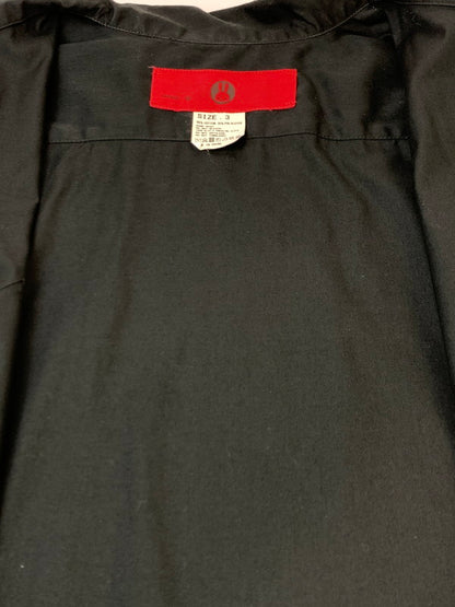 【中古品】【メンズ】 CUNE キューン LS WORK SHIRT ロングスリーブ ワークシャツ メンズ 長袖シャツ トップス 142-261020-em-73-min サイズ：3 カラー：ブラック 万代Net店
