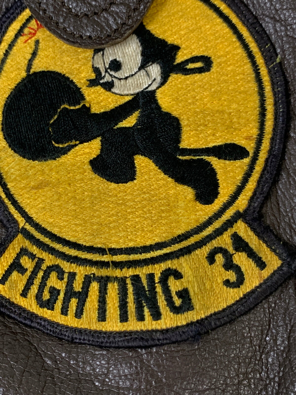 【中古品】【メンズ】 U.S.NAVY アメリカ海軍 70's G-1 FLIGHT JACKET MIL-J-7823D 70年代 G-1 フライトジャケット アウター 146-261020-yn-03-min サイズ：36 カラー：ブラウン 万代Net店