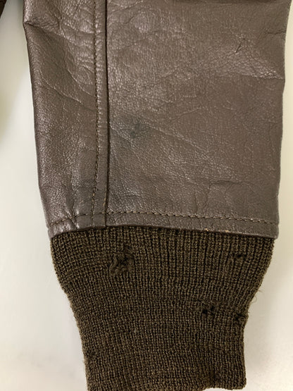 【中古品】【メンズ】 U.S.NAVY アメリカ海軍 70's G-1 FLIGHT JACKET MIL-J-7823D 70年代 G-1 フライトジャケット アウター 146-261020-yn-03-min サイズ：36 カラー：ブラウン 万代Net店