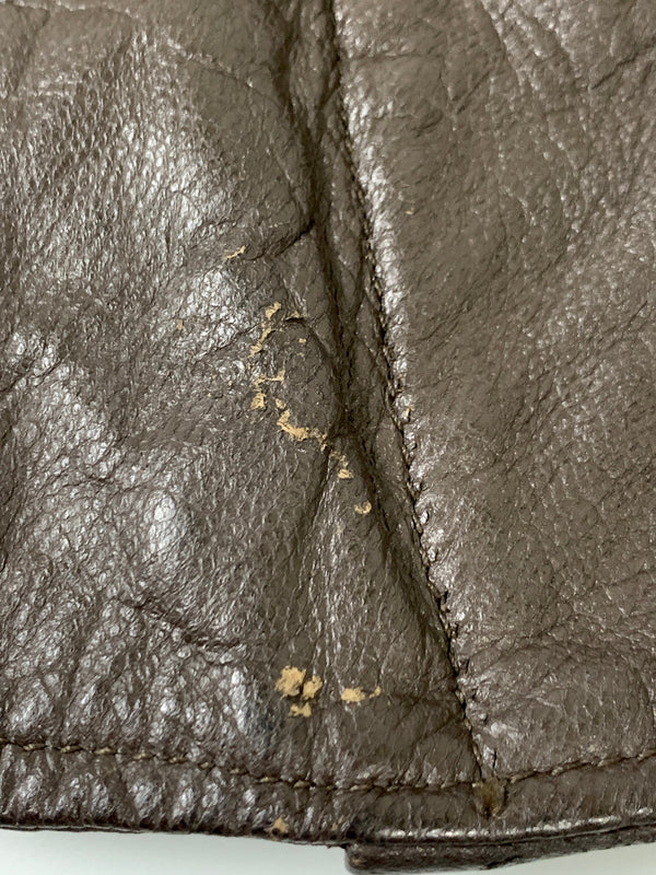 【中古品】【メンズ】 U.S.NAVY アメリカ海軍 70's G-1 FLIGHT JACKET MIL-J-7823D 70年代 G-1 フライトジャケット アウター 146-261020-yn-03-min サイズ：36 カラー：ブラウン 万代Net店