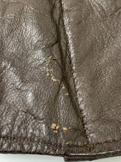 【中古品】【メンズ】 U.S.NAVY アメリカ海軍 70's G-1 FLIGHT JACKET MIL-J-7823D 70年代 G-1 フライトジャケット アウター 146-261020-yn-03-min サイズ：36 カラー：ブラウン 万代Net店