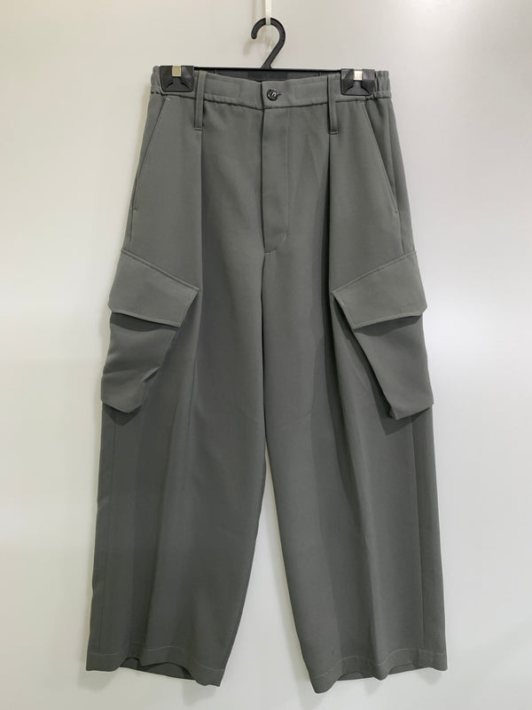 【中古品】【メンズ】 N.HOOLYWOOD エヌハリウッド STUDIOUS別注 WIDE CARGO PANT 2226-CP01-098 ワイドカーゴパンツ メンズ ボトムス 151-261016-em-35-min サイズ：36 カラー：チャコールグレー 万代Net店