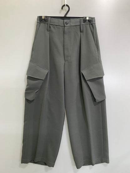 【中古品】【メンズ】 N.HOOLYWOOD エヌハリウッド STUDIOUS別注 WIDE CARGO PANT 2226-CP01-098 ワイドカーゴパンツ メンズ ボトムス 151-261016-em-35-min サイズ：36 カラー：チャコールグレー 万代Net店