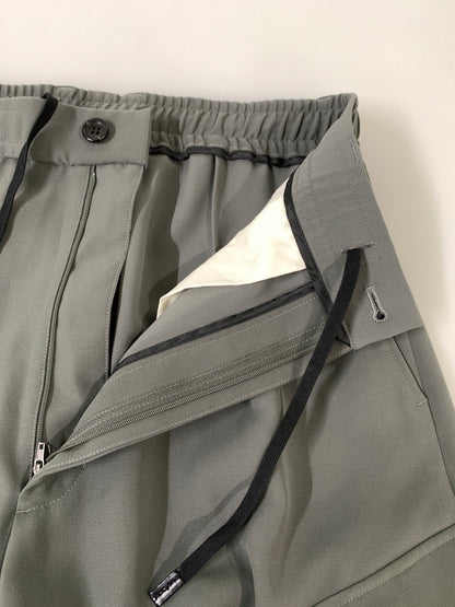 【中古品】【メンズ】 N.HOOLYWOOD エヌハリウッド STUDIOUS別注 WIDE CARGO PANT 2226-CP01-098 ワイドカーゴパンツ メンズ ボトムス 151-261016-em-35-min サイズ：36 カラー：チャコールグレー 万代Net店