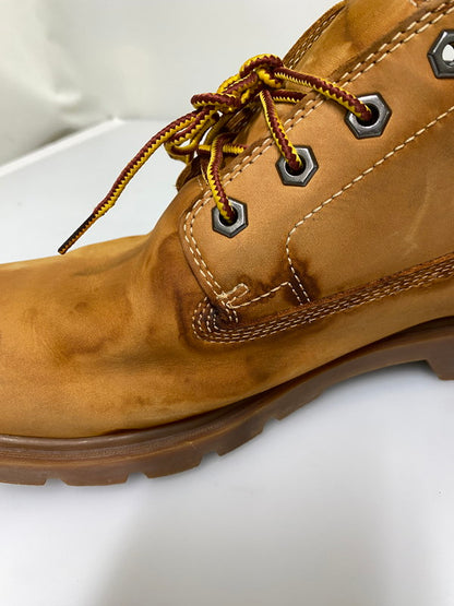 【現状渡し品】【メンズ】 TIMBER LAND ティンバーランド クラシック レースアップ ブーツ TB1A43ZR231 メンズ シューズ 靴 165-261022-em-32-min サイズ：27.5cm カラー：キャメル 万代Net店